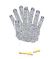 Прорезиненные перчатки (рисунок)